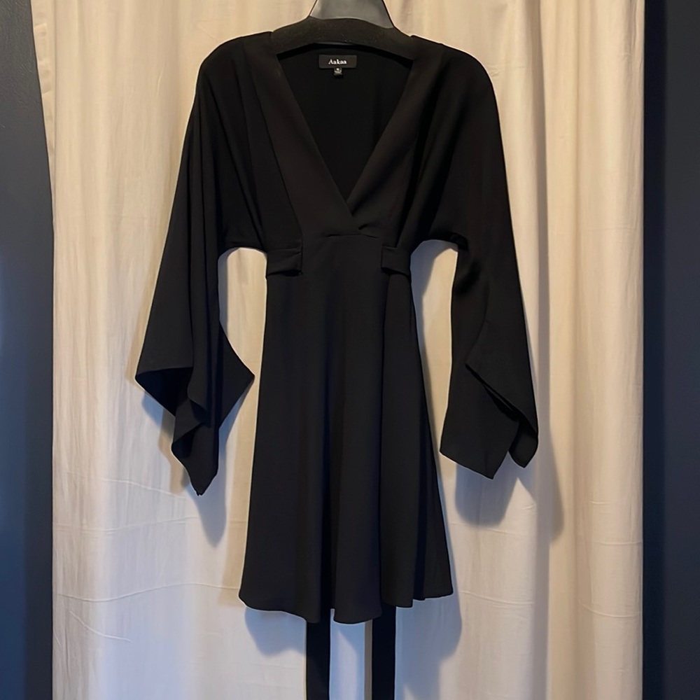 Kimono style wrap dress